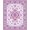 Pink Purple, Pattern 5, variant on ODIKA Large Clusters Pink Scallop Ombre Gradient Watercolor Motifs for Playroom, Bedroom, Reading Nook, Pet Friendly & Kids Safe Play