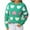 Green Sweaters for Winter, variant on XPMWRP Women's Cute Heart Winter Warm Sweater Knitted Top Casual Crewneck Long Sleeve Blouses Fashionable Sweaters Pullover Green S