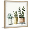 thumbnail image 2 of Marmont Hill Green Ornamental Plants Framed Painting Print, 2 of 6