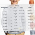 thumbnail image 3 of NORO ARK Kids Sweater (0-11 Years) Thickened Knitted High Collar Long Sleeved Acrylic Beige Size 2T, 3 of 6