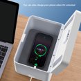 thumbnail image 4 of Timed Lock Box, Metal LED Display Timed Lock Box 365 Days Self Control Time Lock Container Timer Lock Smart Lock Box with Child Lock for Phones Snacks, 4 of 7