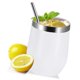 thumbnail image 3 of Juego de tazas de cáscara de huevo de acero inoxidable 304 de 12oz, taza aislante de vino de gran barriga en forma de U con cepillo para cubrir tazas de paja, 3 of 8