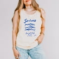 thumbnail image 6 of Sardines Social Club - Women's Garment Dyed Graphic Tank Top, 6 of 9