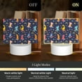 thumbnail image 3 of Fotbe Cartoon Dinosaur Pattern Acrylic Night Light Gift with 3 Color ModesTouch-Sensitive LED Lamp Perfect Gift for Mother's Day, Birthday, or Christmas, 3 of 9