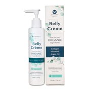 PharMeDoc Organics - 7.44oz Belly Butter Cream made with 100% Organic Ingredients - Made in France - Organic, Argan Oil - Stretch Mark Cream for Pregnancy
