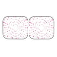 thumbnail image 7 of Haiem Breast Cancer Awareness (4) Car Windshield Sun Shade (2 Pieces) Foldable Windshield Sun Shade Car Accessories for Truck SUV Pickup-Medium, 7 of 7