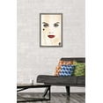 thumbnail image 2 of DC Comics Movie - Birds of Prey - Harley Quinn - Face Wall Poster, 14.725" x 22.375", Framed, 2 of 6