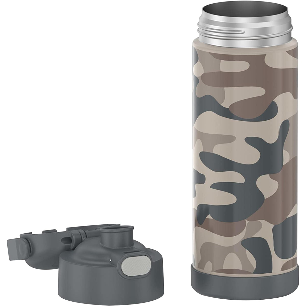 SARNFANS Camo Insulated Water Bottles,Fashionable Graphic Uniform  Design,18oz Water Bottle,Stainless Steel Metal Water Bottle, Reusable  Thermos