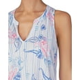 thumbnail image 3 of Lauren Ralph Lauren Paisley Chemise, White Blue, Size Large, 3 of 3