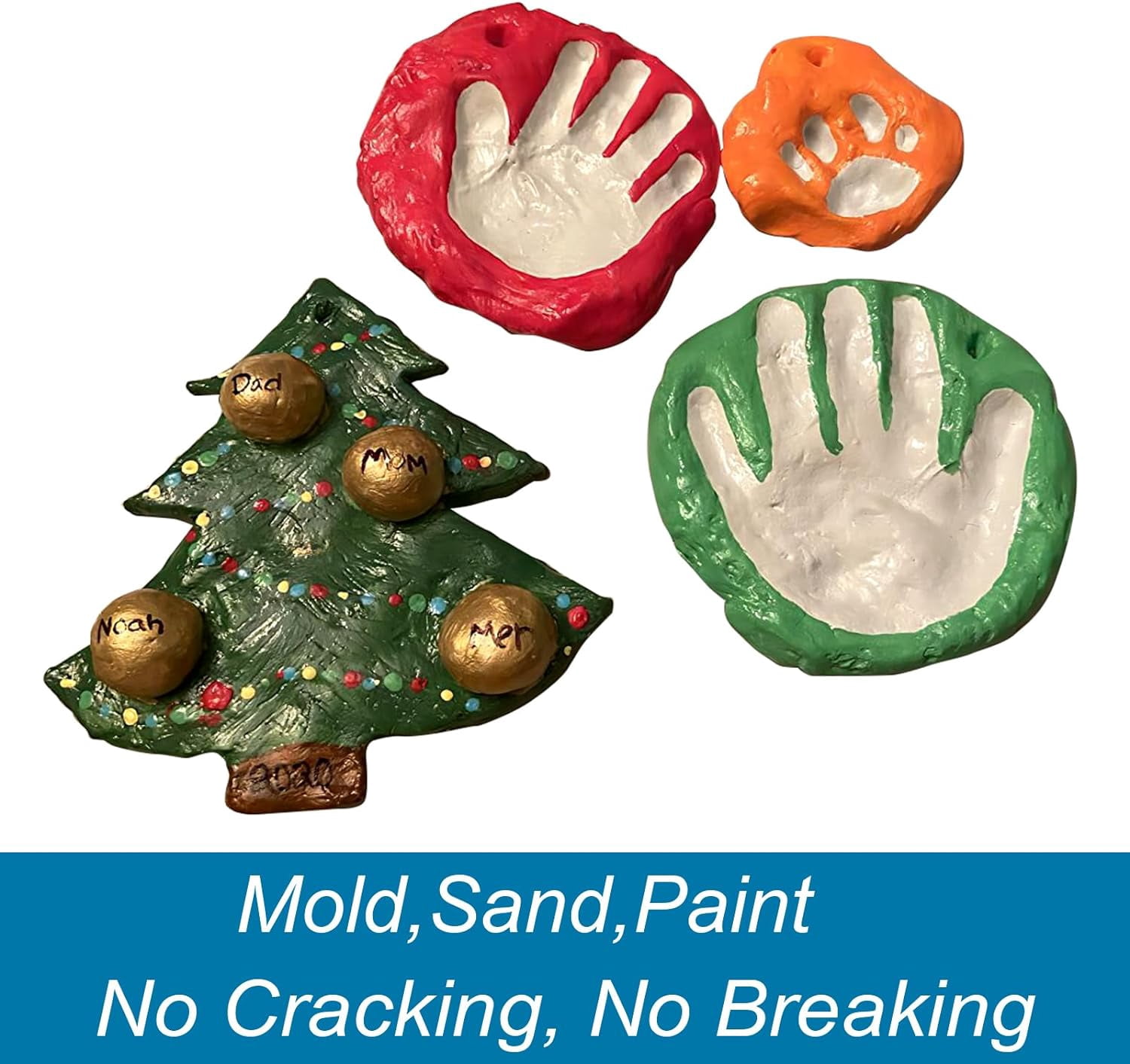 BOHS 12-Colors Foam Modeling Clay- for Cosplay,School Projects,Baby Hand Print,Slime - Squishy, Air Dry, Soft - Gifts for Adult and Kids - 12 pcs,2.65 lbs,Ages 3 & Up