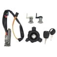 thumbnail image 1 of Kit completo de cilindro de cerradura de vehículo con interruptor de encendido y cerradura de puerta 4162EW de repuesto para Peugeot 206 206CC, 1 of 14