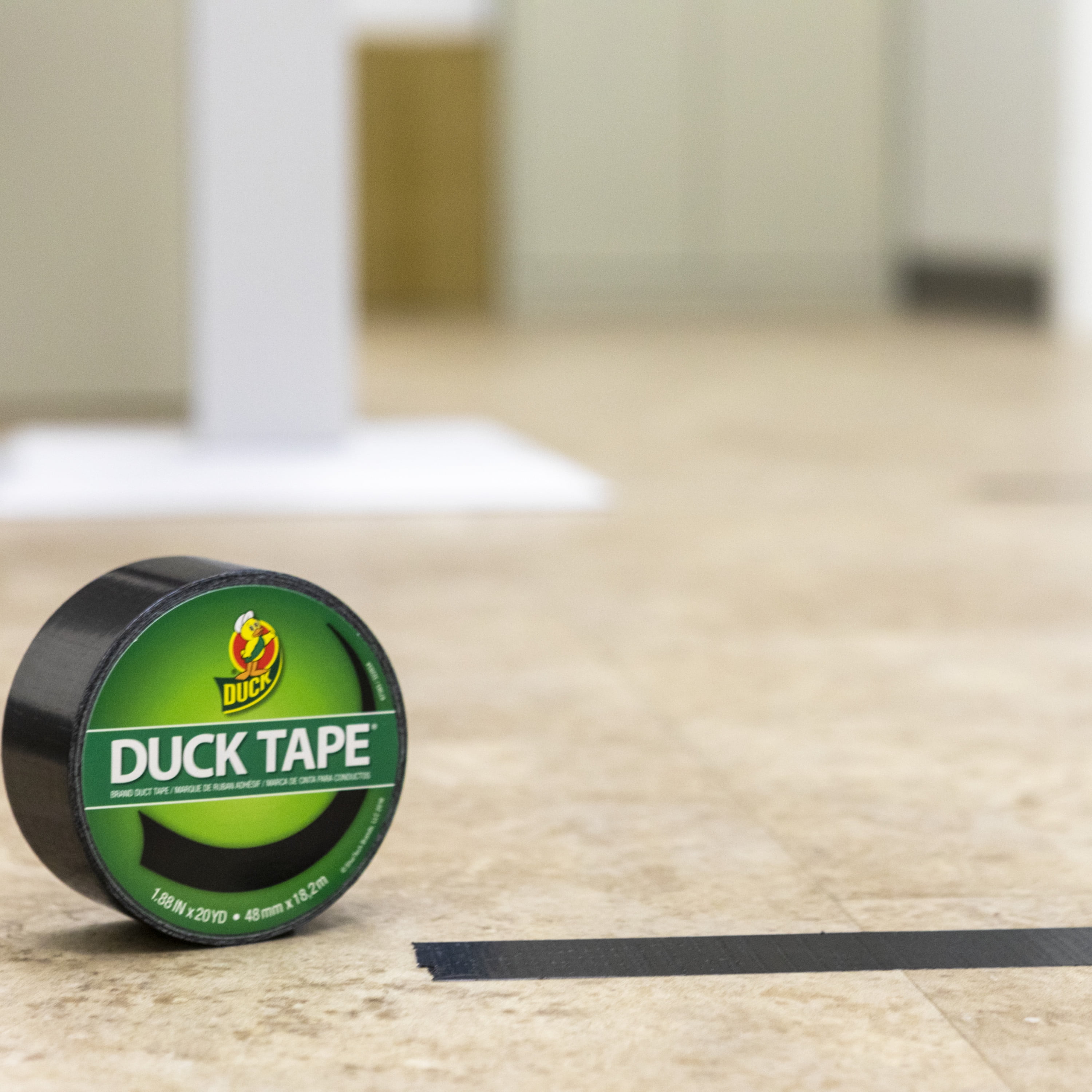  Duck Color Duct Tape 3-Pack, 1.88 Inches x 30 Yards, 90 Yards  Total, 3-Roll Pack, White, 3 Piece (242912) : Everything Else