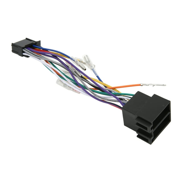 Adaptador de radio ISO, conector de radio inalámbrico ISO de 16 pines para automóvil, conector de radio ISO diseñado para profesionales