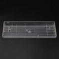 thumbnail image 4 of TS Keycap 60% GH60 Keyboard Plastic Shell Case for 60% Mechanical Gaming Keyboard Compatible GH60 POKER2 FACEU POK3R 60 GK61 GK64 GK66 (Translucent), 4 of 4
