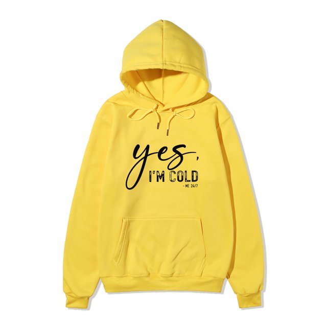Gibobby Sudadera para Hombre Sudadera con Capucha Sudadera para Hombre(Amarillo,G)