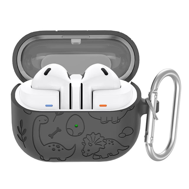SharkTRUE Colorful Dinosaur Silicone Protective Cover for Samsung Galaxy Buds 3pro/3, Shockproof, Dustproof, Multi-Charge Compatible