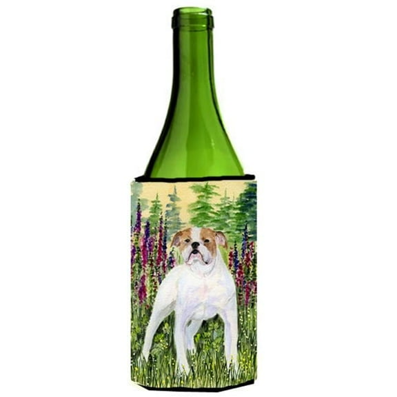 English Bulldog Wine bottle sleeve Hugger - 24 oz.