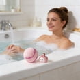 thumbnail image 6 of Bath Bombs,Hatching Bath Bombs,Bath Bombs with Surprise Inside,1PC Easter Bath Bombs for Kids,Egg Bath Bombs for Kids,Natural Sea Salt Color Changing Spa Easter Bath Balls(Pink), 6 of 6