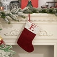 thumbnail image 1 of Knitted Hosiery Wool Hosiery Embroidered Letter Children's Candy Gift Bag Christmas Stocking Gift Bag, 1 of 3
