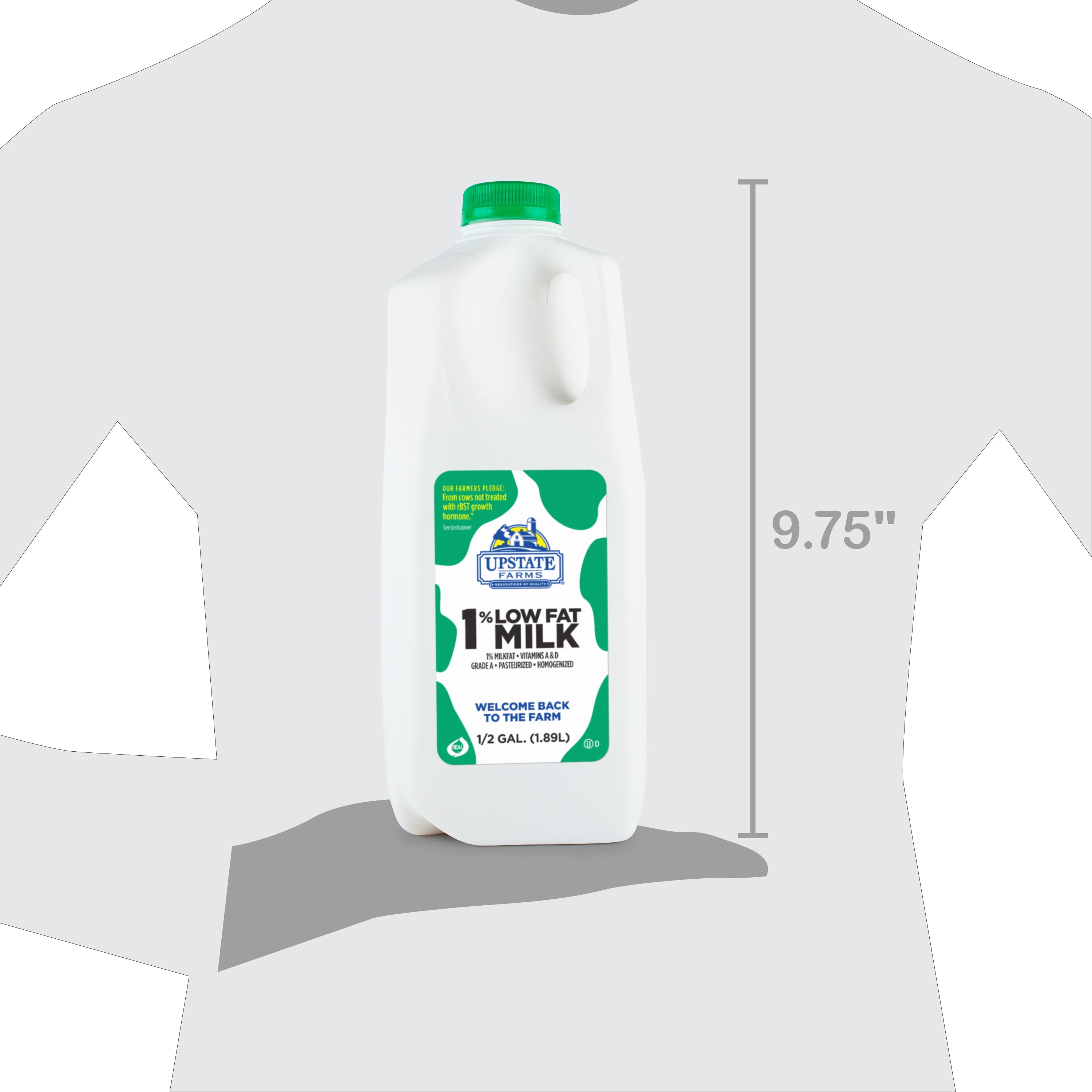 UPSTATE FARMS 1% Low Fat Milk, 64 Fl Oz