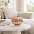 thumbnail image 5 of Yyuenw Rose Gold Glass Pumpkin Light, LED Timer Battery Operated Halloween Fall Decor, Mercury Glass Table Centerpiece for Home Mantel, 5 of 8