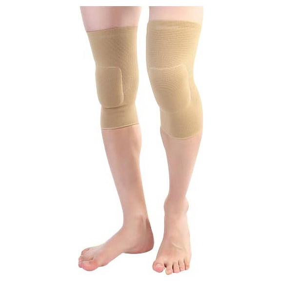 Flamingo Gel Knee Cushion Cap for Prayer | Knee Support | BEIGE | XL