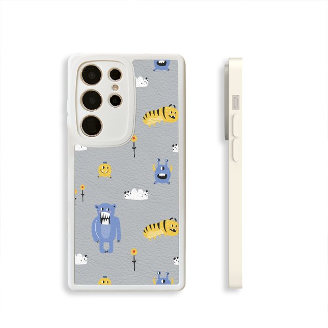 Destaca entre la multitud con esta funda para teléfono de doble capa mate con diseño de dibujos animados vibrante para iPhone15 Pro Max 14 13 12 Pro 11