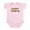 Petal Pink, variant on CafePress - HAPPY CAMPER Infant Bodysuit - Baby Light Bodysuit, Size Newborn - 24 Months