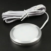 Worgeous 4pcs Round LED Down Light DC12V Cabinet Light Multi-Use Cabin Ceiling Lamp