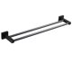 thumbnail image 5 of Toallero de baño, toallero de pared (negro, 50 cm), 5 of 5