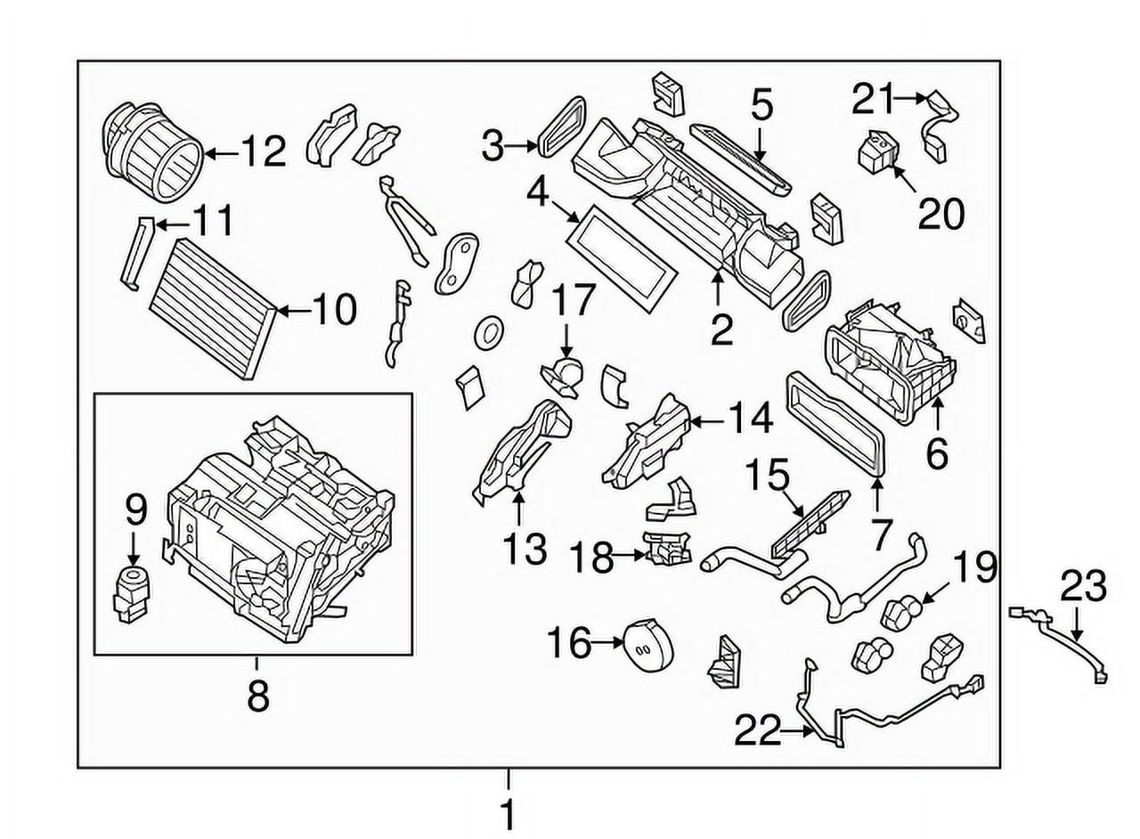 New Genuine Nissan Module Assy-Power 27761JE22A / 27761-JE22A OEM