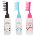 thumbnail image 1 of SHISUYAN 3pcs Hair Color Oiling Bottles Root Comb Squeeze Applicator Bottle with Comb, 1 of 9