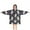 Black Fairy Star, variant on Dark Blue Ballerina Swan Pattern Blanket Hoodies for Kids 6-13YR Oversize Wearable Blanket Hoodies for Boys Girls Teens