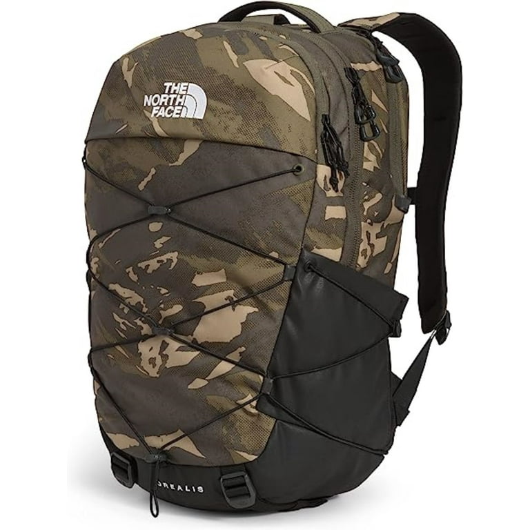The North Face Borealis Laptop Backpack, New Taupe Green Snowcap
