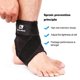 thumbnail image 2 of Sport Ankle Support Elastic High Protect Sports Equipment Safety Running Basketball Ankle Brace Support Red&M, 2 of 4