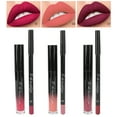 thumbnail image 3 of 3pcs Lipstick Makeup Kit, Matte Liquid Lip Sticks + Lip Liner Pens, All In One  Waterproof Long Lasting Lips Color Gloss Make Up Gift Set Beauty Cosmetics Makeup Gift, 3 of 8