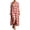 36#Red, variant on Women Plaid Shirt Dress Long Sleeve Button Down Maxi Dresses Checker Pattern Casual Gingham Cover Up Sundress Summer Fashion Beach Outfits Travel Khaki XL