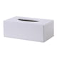thumbnail image 2 of Sostenedor de la servilleta de la impresión del cocodrilo Servilletero Caja de pañuelos de material cuero Contenedor de almacenamiento de papel para automóvil Dispensador Fanmusic Sostenedor de la servilleta de la impresión del cocodrilo, 2 of 7