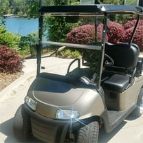 New For EZGO RXV Clear Windshield 2008-UP Folding Style Golf Cart Windscreen