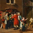 thumbnail image 3 of Gustav Theodor Wegener 20x20 Black Modern Framed Museum Art Print Titled - Gadescene, 3 of 5