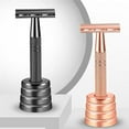 thumbnail image 6 of Solara Safetyedge Razor for Women - Reusable Shaver with 20 Double Edge Blades (Pink), 6 of 7