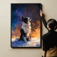 thumbnail image 6 of Border Terrier Dog Art Print Poster, Wall art Canvas Painting Decor, Dog Pop Starry Night Art Home Decor Artwork For Bedroom Living Room Bathroom Décor, 6 of 6