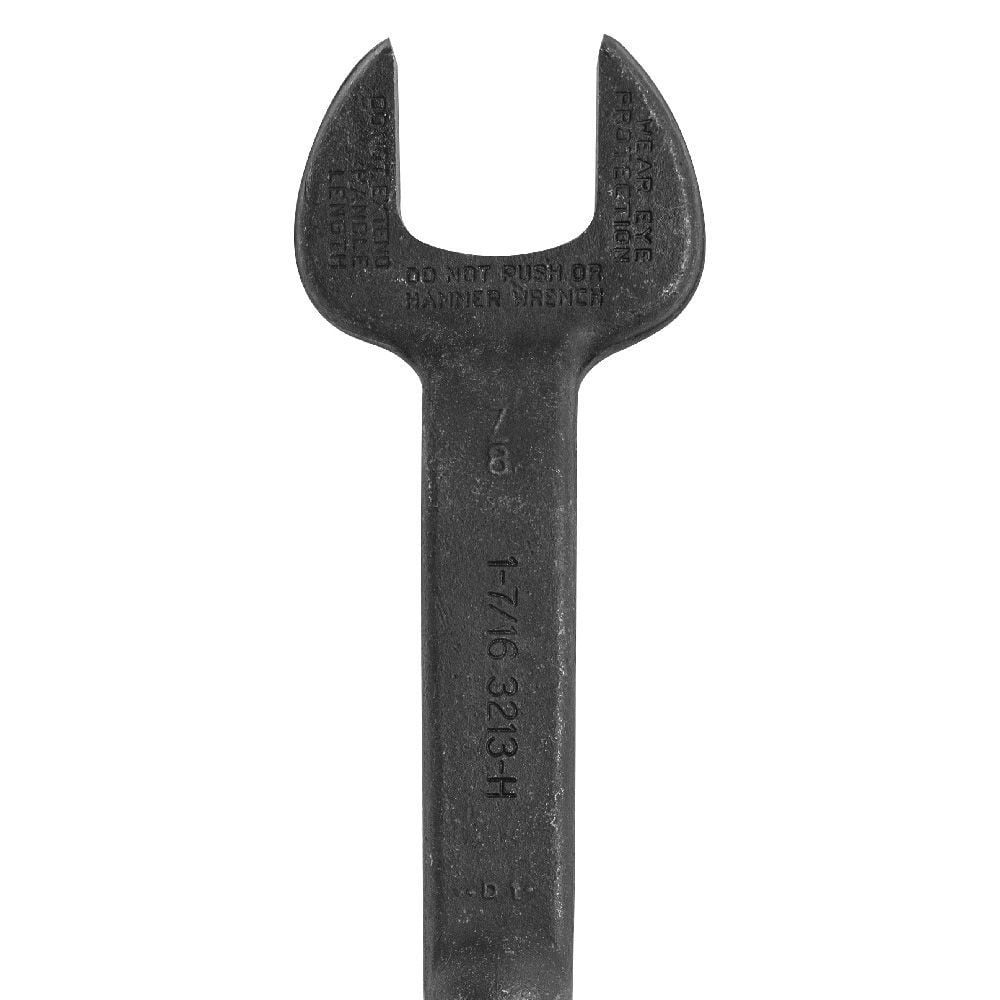 68009 1-7/16 Erection Wrench;Klein Tools Erection Wrench,17 3/8 Long,7/8 Bolt