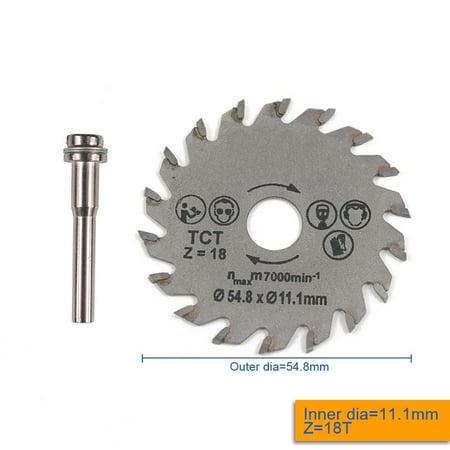 

QXKE Out diameter 54.8 mm High Quality Mini Circular Wood Oscillating Tool Part
