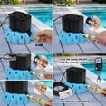 thumbnail image 3 of Edou 1200 GPH Remote Control Pool Cover Pump with Remote Control, 16' Drain Hose, 3 Adapters, Blue, 3 of 3
