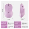 thumbnail image 5 of SIEYIO Ergonomic Type C Mouse 3 Button 1000DPI USB C Mice Adjustable Sensitivity for Win PC, Laptop and More Type C Devices, 5 of 12