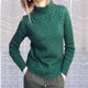 thumbnail image 1 of Puntoco suéter mujer manga larga Color medio cuello alto Casual suéteres de punto sueltos liquidación de Navidad Puntoco Puntoco-933, 1 of 5