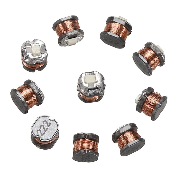 Uxcell 10Pcs Wireless Induction LED Lights Wireless Red LED Light Lamp Inductive for Art Decoration Action Figures Handmade DIY 5.2x4.5x5.4mm