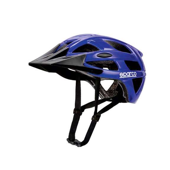 Sparco Casco Ligero Aerodinámico para Bici y Scooter SE300BL Normativa CE