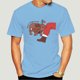 thumbnail image 1 of Camisetas con estampado navideño de Moo Deng para hombre, camiseta informal transpirable, camiseta de manga corta para mujeres y hombres, camisetas gráficas navideñas, 1 of 5
